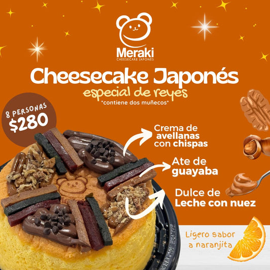 Cheesecake Japonés Especial de Reyes